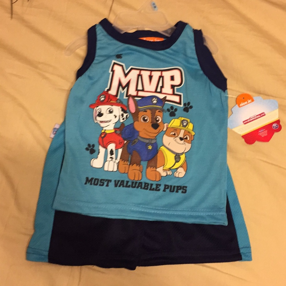 New Paw Patrol shorts set